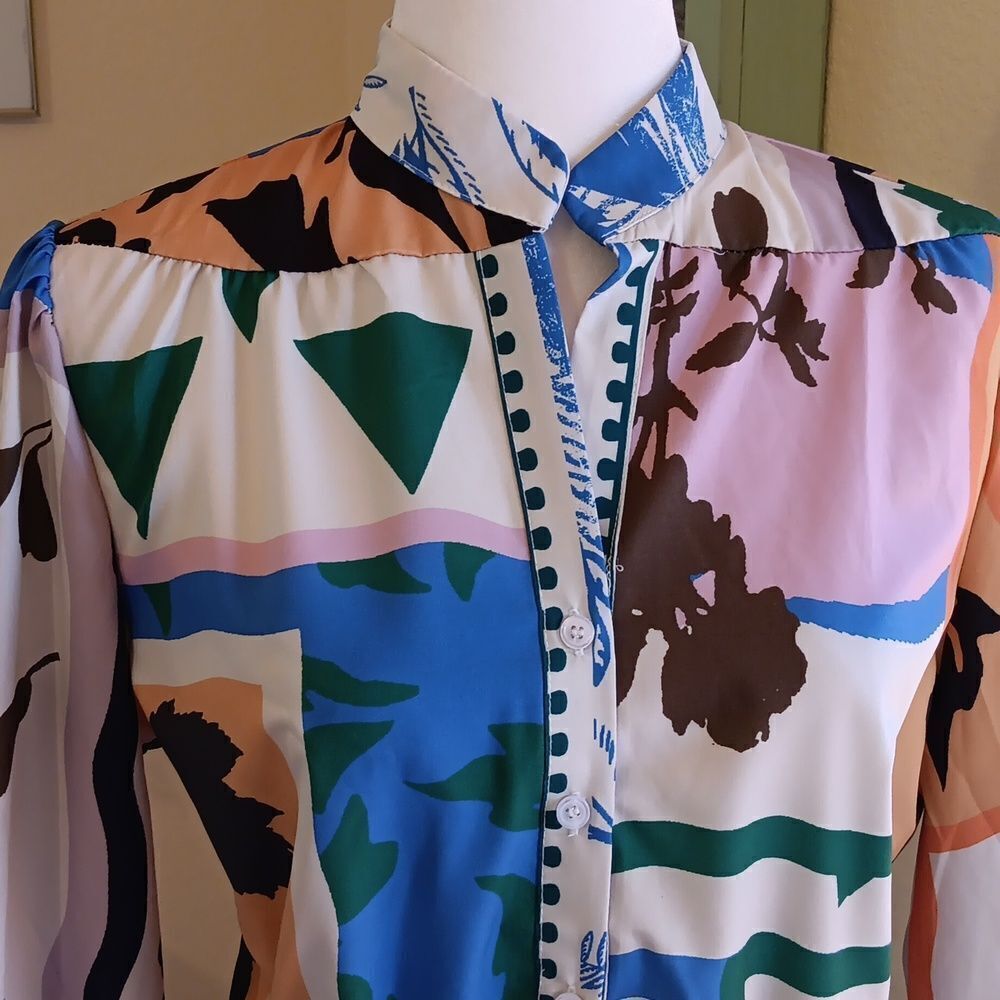 Shein Unity Graphic Print Jacket - Picture 4 of 13